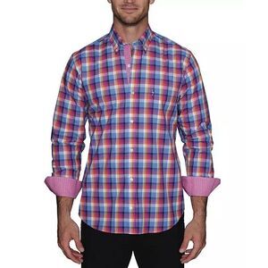 ✨TailorByrd Men's Plaid Button Down Sz 16 1/2 Shirt✨